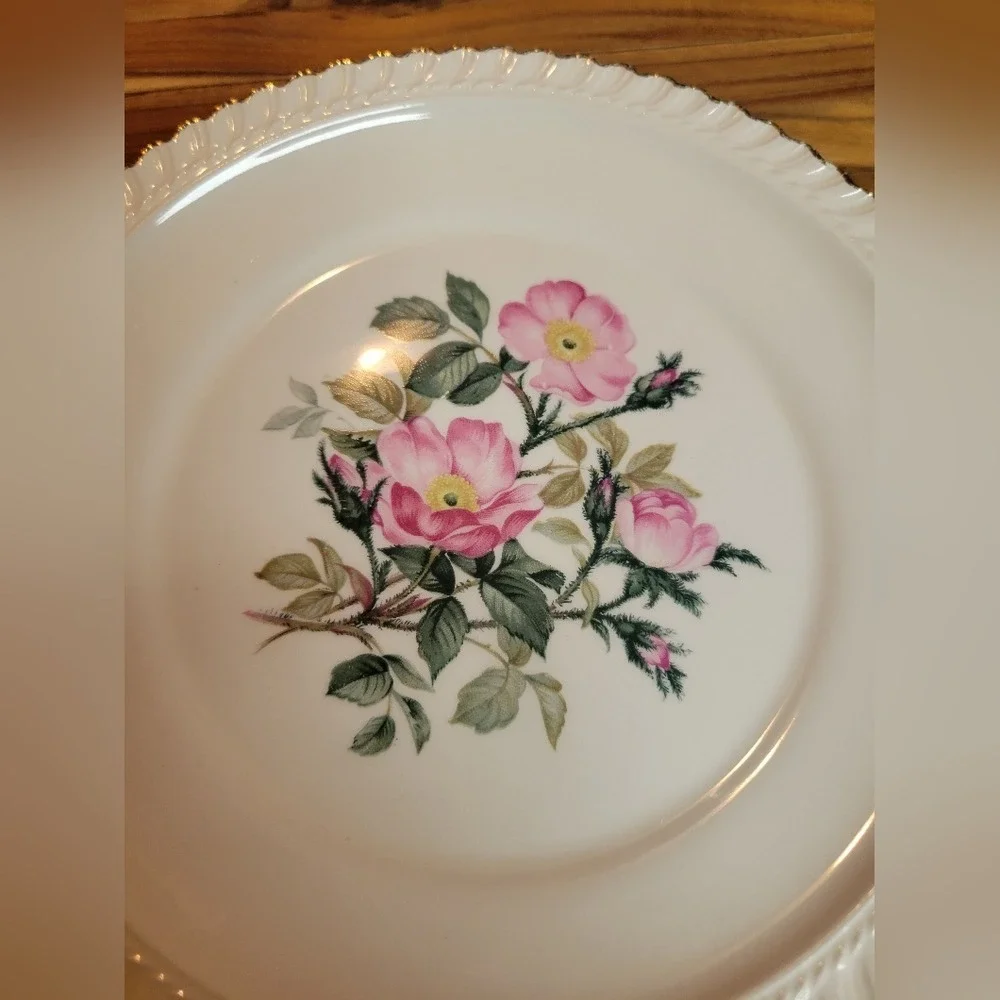 Harker Pottery wild rose
